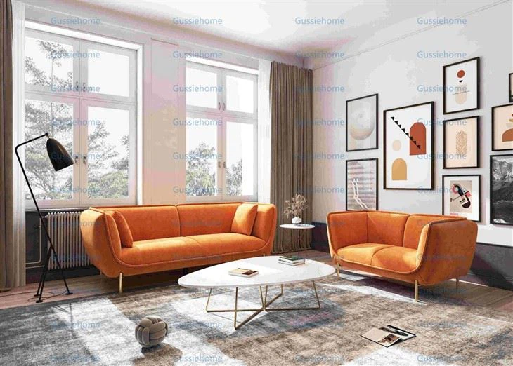 โซฟาผ้าห้องนั่งเล่น Jessa Astoria